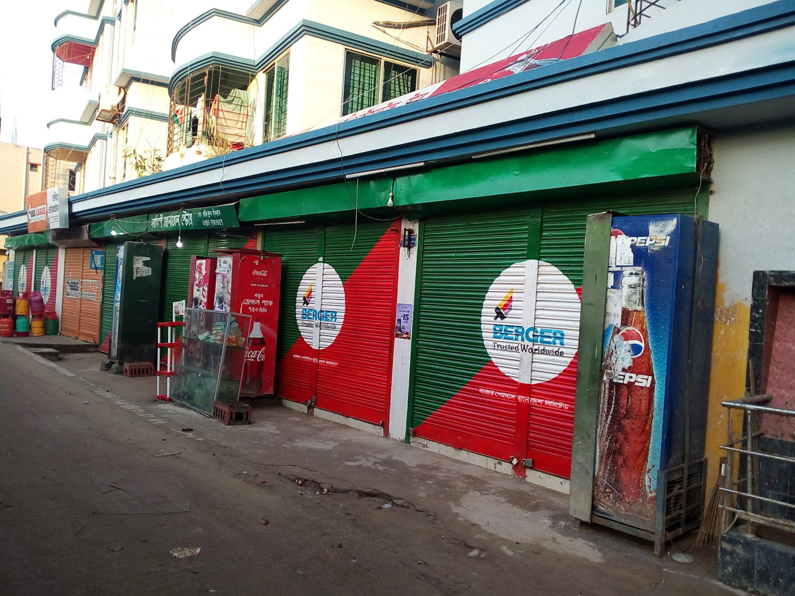 Corporate Shutter Painting Services in Bangladesh by Brand Bridge